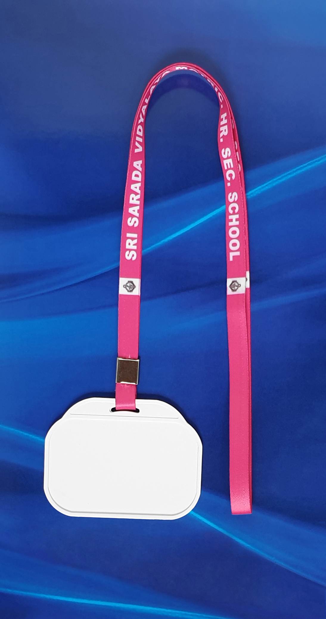 Sticker Holder (Front & Back) 07 Direct Fitting With 12mm Satin Lanyard –  Welcome Superidcard, Multicolor Lanyard, ID Holder, RFID Id, ID Cards