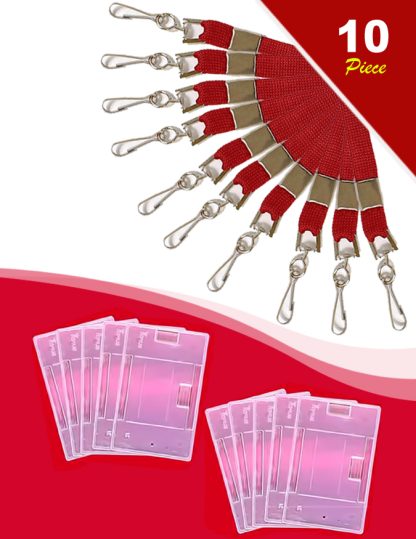thumbnail image 2 of TY-FLOT LNYHRDRD Patented Hard Hat Lanyards, Red, PK100 2 of 14